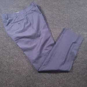 Brooks Brothers Reda Flexo BrooksFlex Regent Fit Dress‎ Pants 36x32 Blue